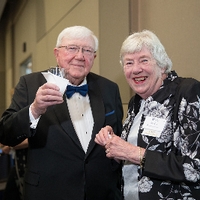 Don Lubbers and Mary Seeger at Enrichment 2018